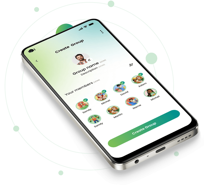 Sharepay App Mockup